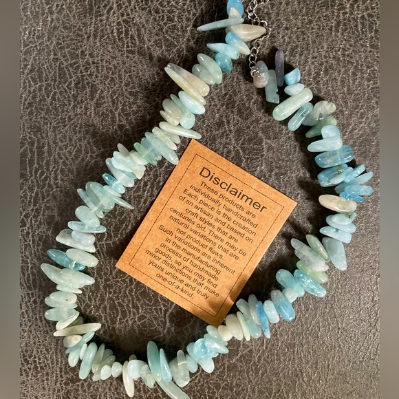 Jewelry - Aqua Gemstone Necklace